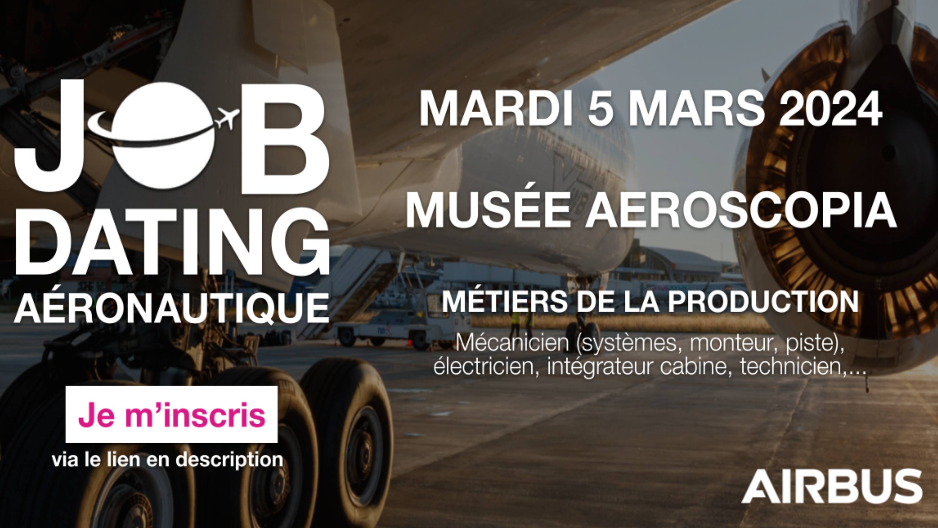 Lire la suite à propos de l’article Job Dating dédié aux métiers de la production au Musée Aeroscopia à Blagnac